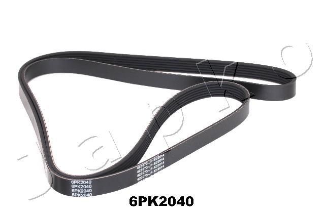 V formos rumbuoti diržai JAPKO 6PK2040