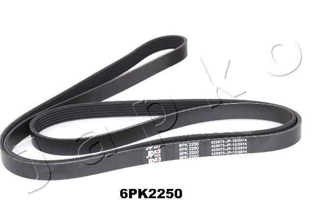 V formos rumbuoti diržai JAPKO 6PK2250