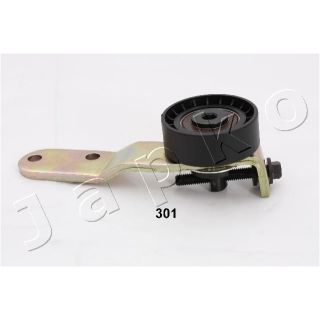 įtempiklio skriemulys, V formos rumbuotas diržas JAPKO 140301