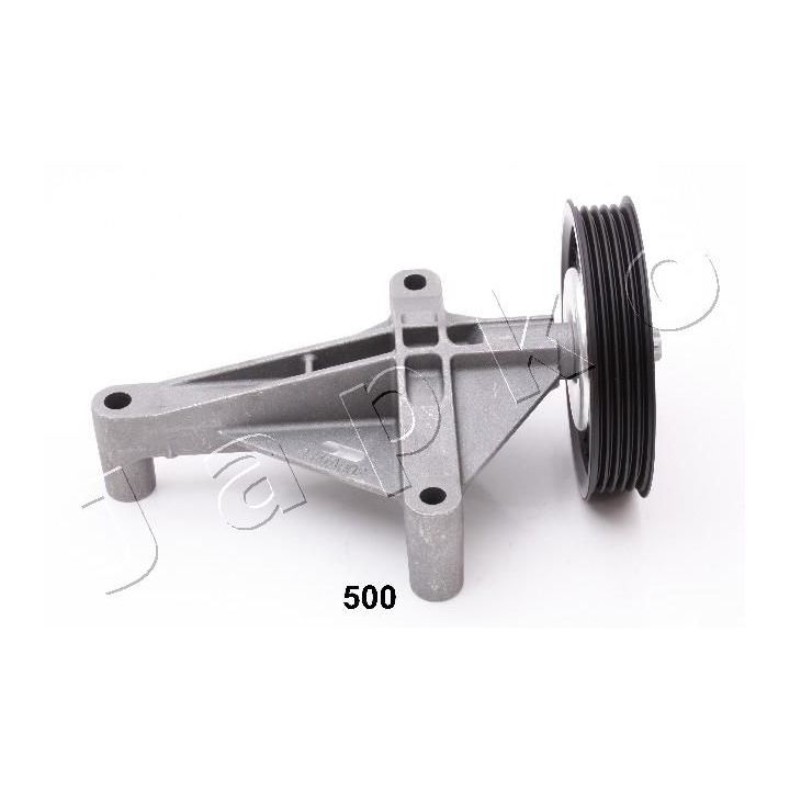 įtempiklio skriemulys, V formos rumbuotas diržas JAPKO 140500