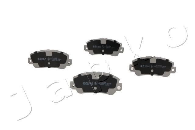 Stabdžių trinkelių rinkinys, diskinis stabdys JAPKO 500042