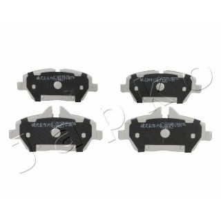 Stabdžių trinkelių rinkinys, diskinis stabdys JAPKO 500108