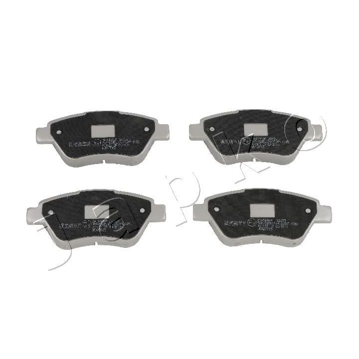 Stabdžių trinkelių rinkinys, diskinis stabdys JAPKO 500248