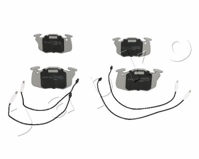 Stabdžių trinkelių rinkinys, diskinis stabdys JAPKO 500602