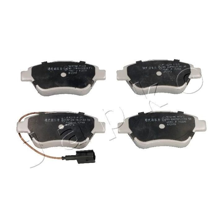 Stabdžių trinkelių rinkinys, diskinis stabdys JAPKO 500624