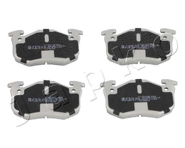 Stabdžių trinkelių rinkinys, diskinis stabdys JAPKO 500718