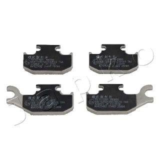 Stabdžių trinkelių rinkinys, diskinis stabdys JAPKO 500719