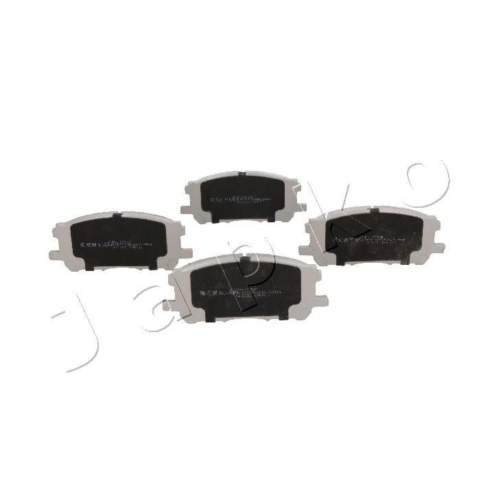 Stabdžių trinkelių rinkinys, diskinis stabdys JAPKO 50209