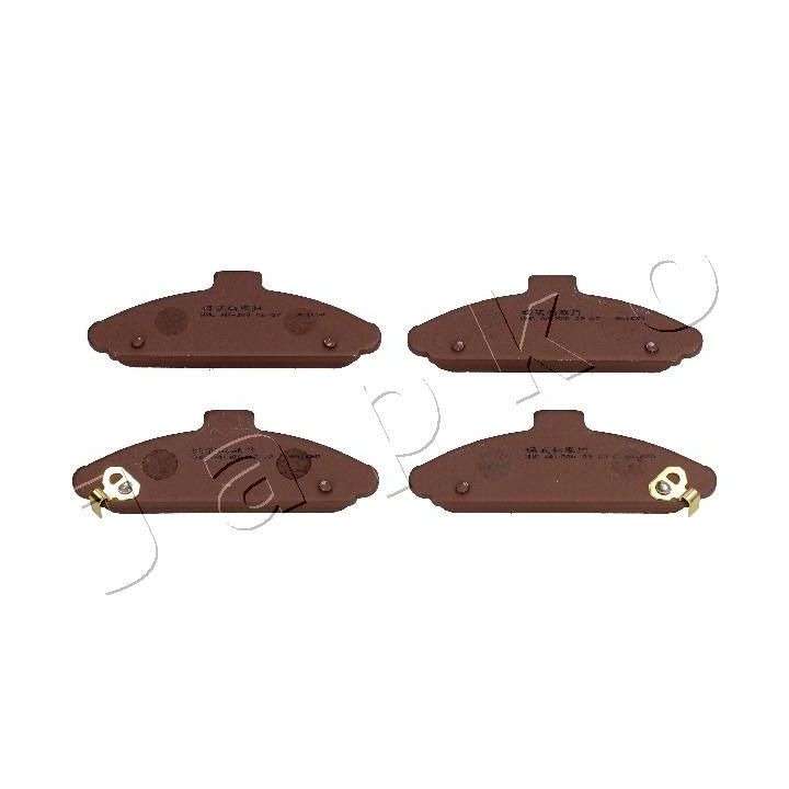 Stabdžių trinkelių rinkinys, diskinis stabdys JAPKO 50337