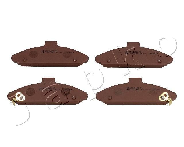 Stabdžių trinkelių rinkinys, diskinis stabdys JAPKO 50337