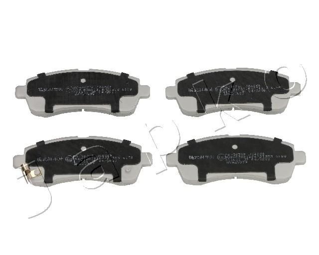 Stabdžių trinkelių rinkinys, diskinis stabdys JAPKO 50347