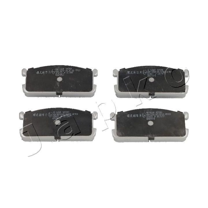 Stabdžių trinkelių rinkinys, diskinis stabdys JAPKO 50508