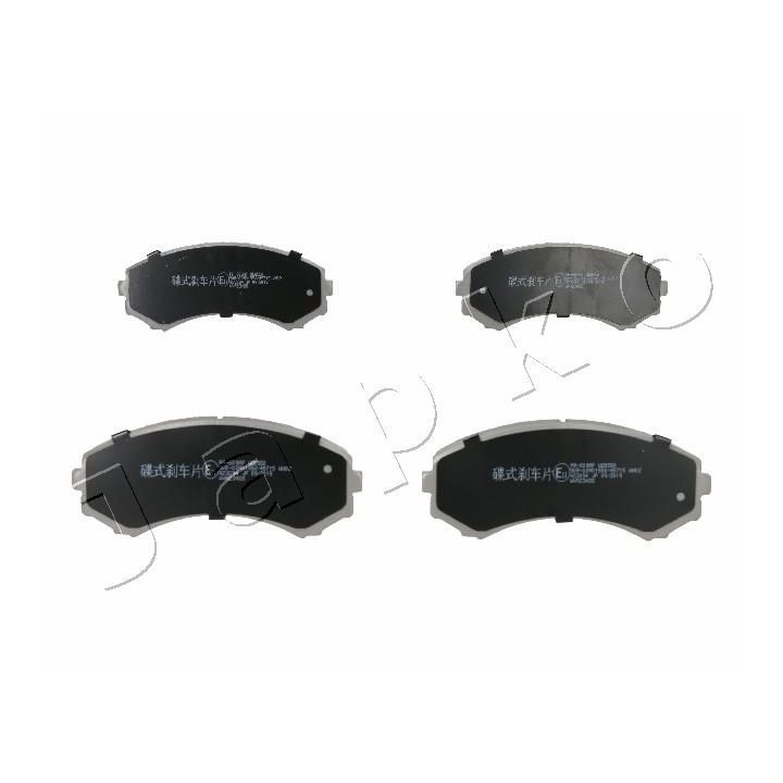 Stabdžių trinkelių rinkinys, diskinis stabdys JAPKO 50509