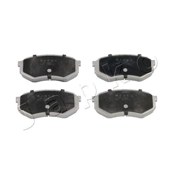 Stabdžių trinkelių rinkinys, diskinis stabdys JAPKO 50520