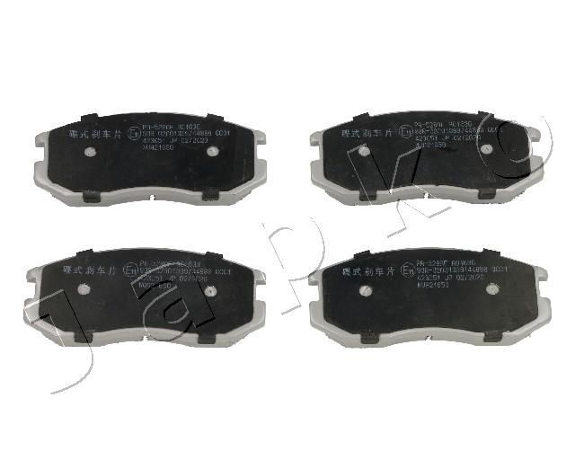 Stabdžių trinkelių rinkinys, diskinis stabdys JAPKO 50528