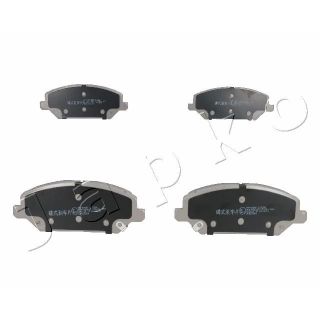 Stabdžių trinkelių rinkinys, diskinis stabdys JAPKO 50H25