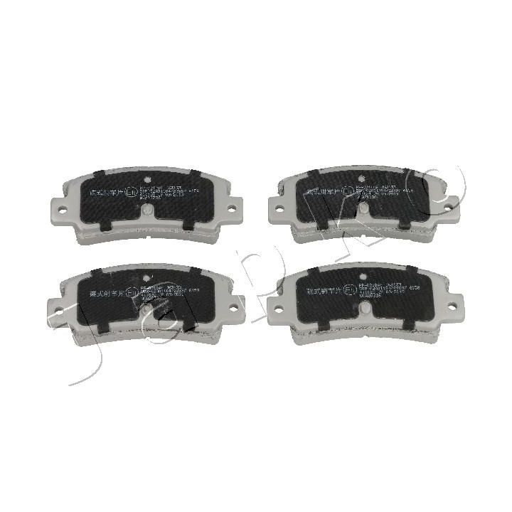 Stabdžių trinkelių rinkinys, diskinis stabdys JAPKO 510210