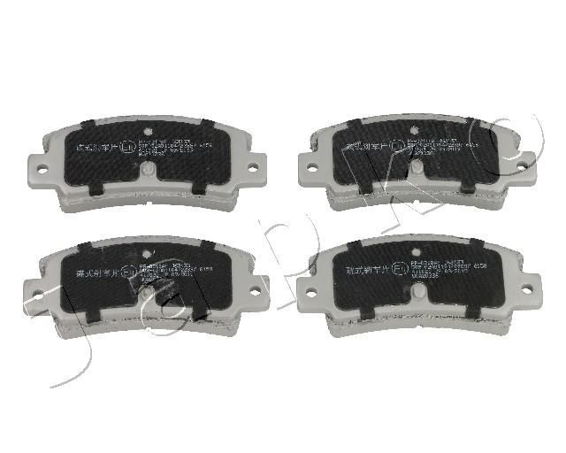 Stabdžių trinkelių rinkinys, diskinis stabdys JAPKO 510210