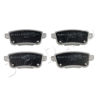 Stabdžių trinkelių rinkinys, diskinis stabdys JAPKO 510704