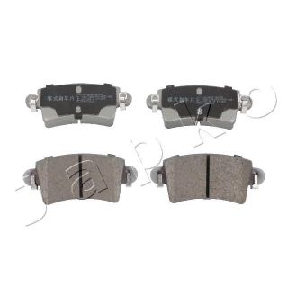 Stabdžių trinkelių rinkinys, diskinis stabdys JAPKO 51102