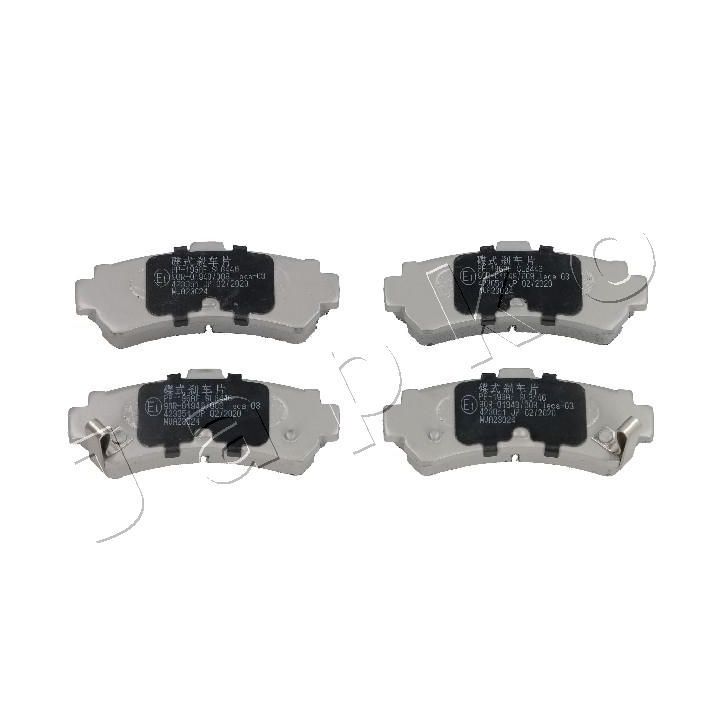 Stabdžių trinkelių rinkinys, diskinis stabdys JAPKO 51196