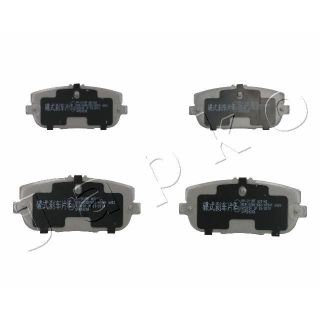 Stabdžių trinkelių rinkinys, diskinis stabdys JAPKO 51311