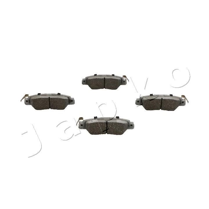 Stabdžių trinkelių rinkinys, diskinis stabdys JAPKO 51318