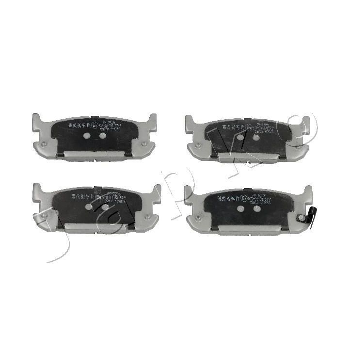 Stabdžių trinkelių rinkinys, diskinis stabdys JAPKO 51345