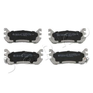 Stabdžių trinkelių rinkinys, diskinis stabdys JAPKO 51391