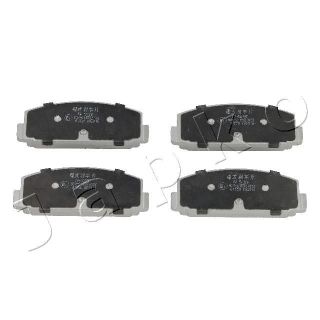 Stabdžių trinkelių rinkinys, diskinis stabdys JAPKO 51502