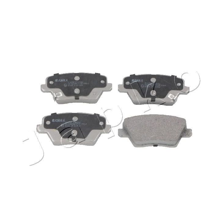 Stabdžių trinkelių rinkinys, diskinis stabdys JAPKO 51K15