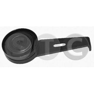 įtempiklio skriemulys, V formos rumbuotas diržas STC T404609