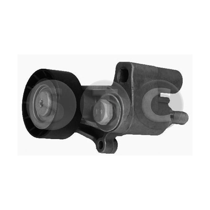 įtempiklio skriemulys, V formos rumbuotas diržas STC T404826