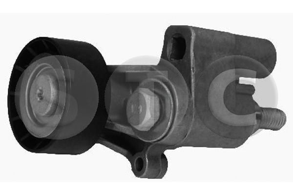 įtempiklio skriemulys, V formos rumbuotas diržas STC T404826