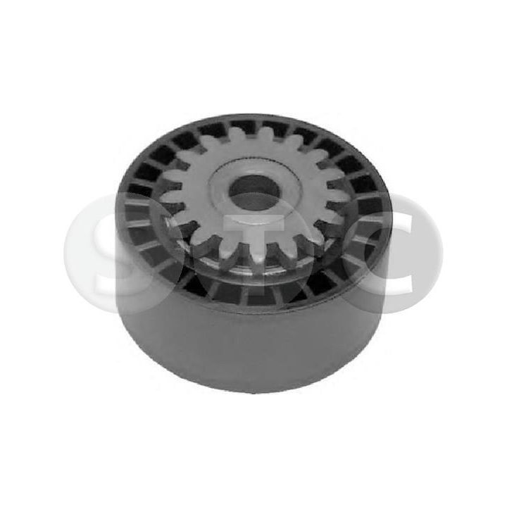 įtempiklio skriemulys, V formos rumbuotas diržas STC T405159