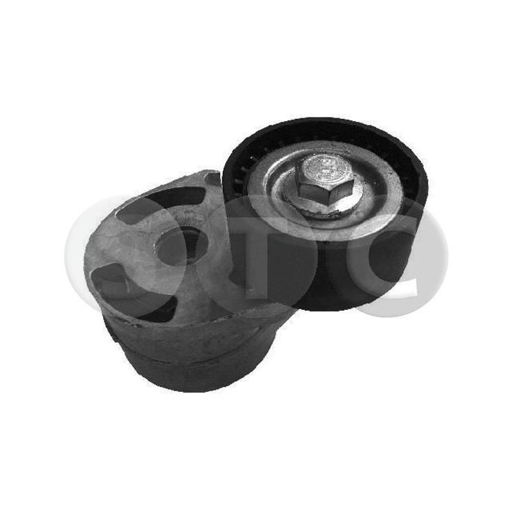 įtempiklio skriemulys, V formos rumbuotas diržas STC T405491