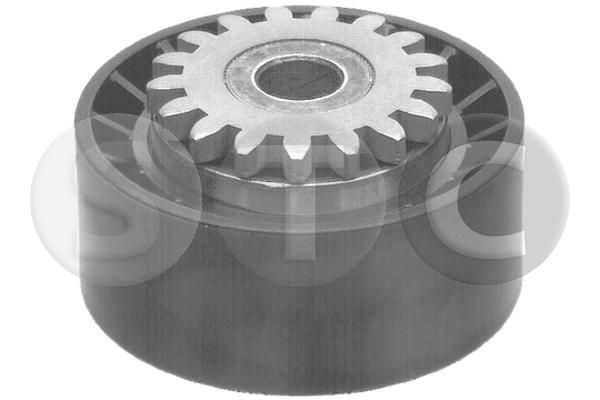 įtempiklio skriemulys, V formos rumbuotas diržas STC T414467