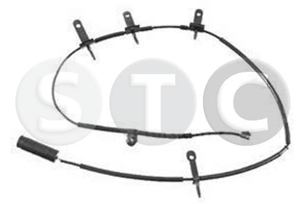 įspėjimo kontaktas, stabdžių trinkelių susidėvėjimas STC T402091