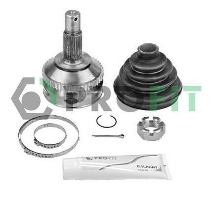 Jungčių komplektas, kardaninis velenas PROFIT 2710-1224