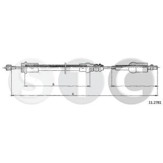 Sankabos trosas STC T482918