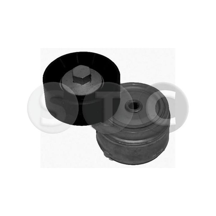 Diržo įtempiklis, V formos rumbuotas diržas STC T404927