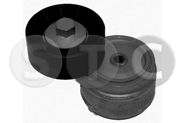 Diržo įtempiklis, V formos rumbuotas diržas STC T404927