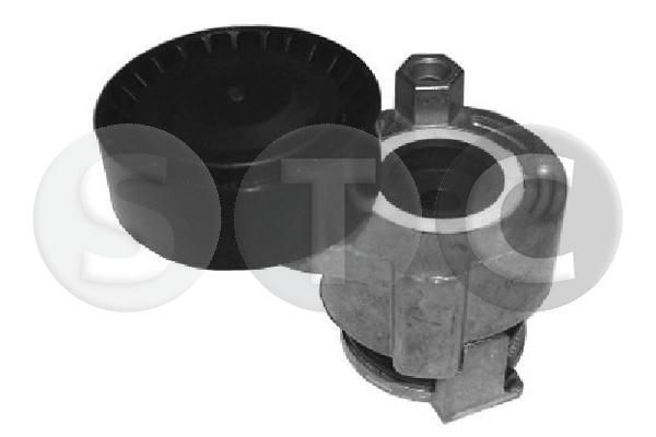 Diržo įtempiklis, V formos rumbuotas diržas STC T405146