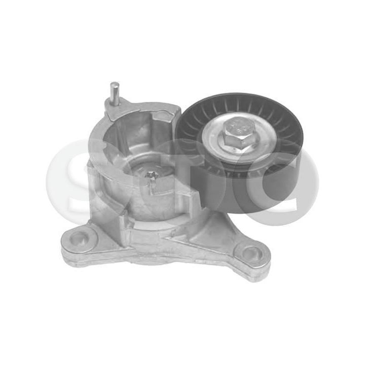 Diržo įtempiklis, V formos rumbuotas diržas STC T405489