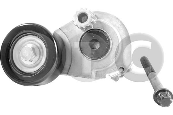 Diržo įtempiklis, V formos rumbuotas diržas STC T458506