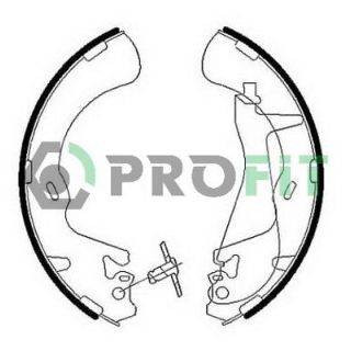 Stabdžių trinkelių komplektas PROFIT 5001-0010