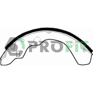 Stabdžių trinkelių komplektas PROFIT 5001-0315