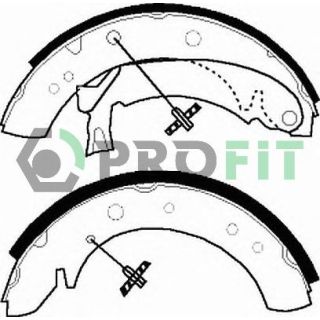 Stabdžių trinkelių komplektas PROFIT 5001-0513