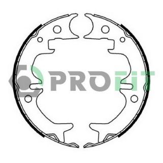 Stabdžių trinkelių komplektas PROFIT 5001-4008