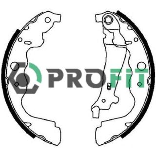 Stabdžių trinkelių komplektas PROFIT 5001-4031